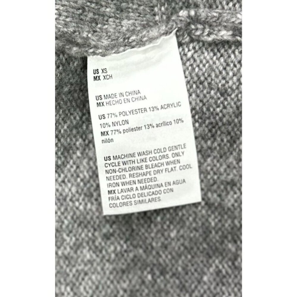 State of Day Women's Indulge & Rest Loungewear Tunic Hoodie - Grey Size XS - Picture 6 of 6